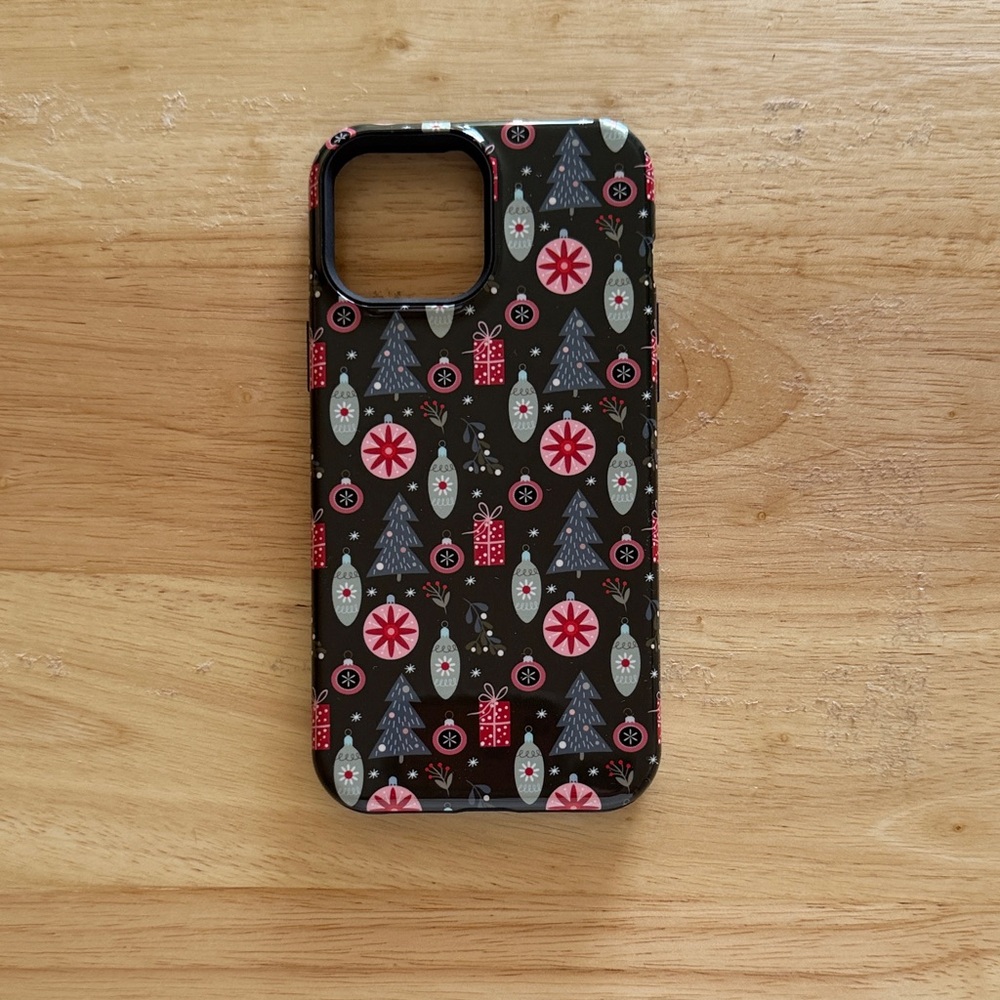 Festive Black Phone Case